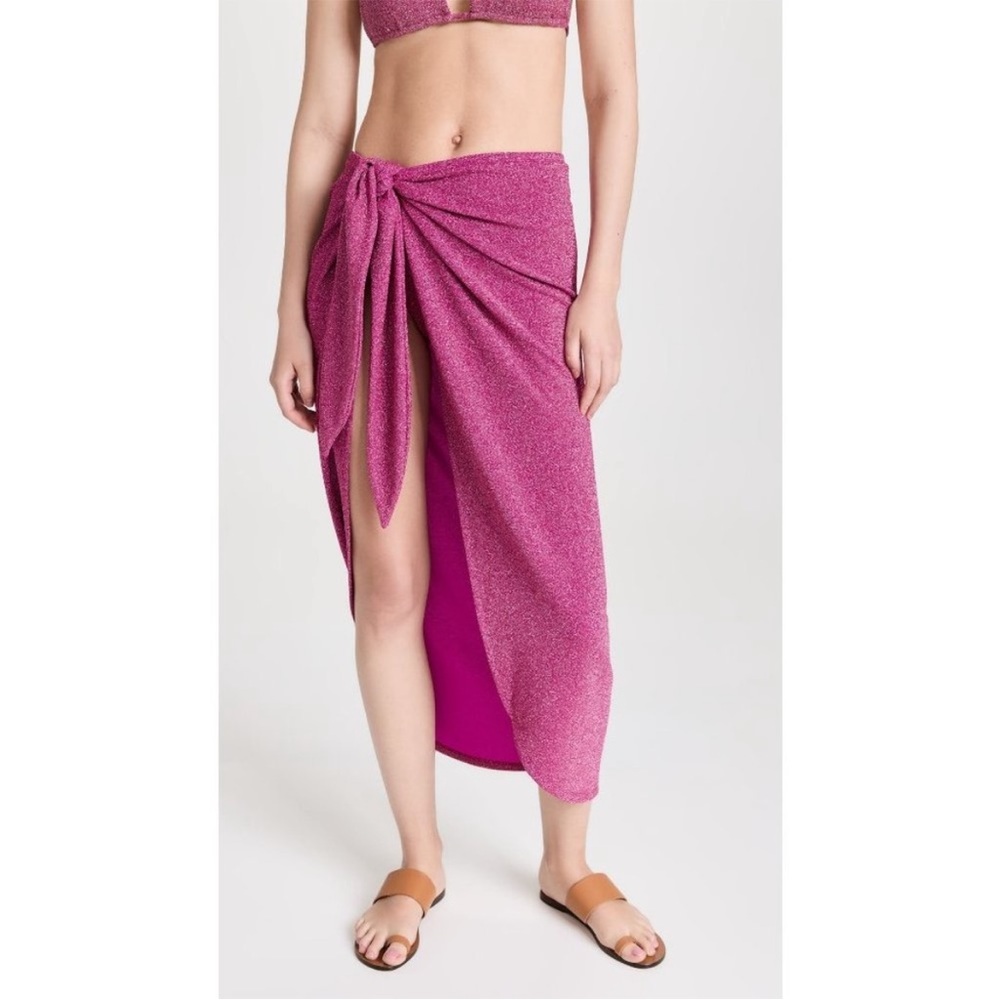 New Good American Glitter Tie Cover-Up XS-XL